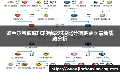 欧塞尔与波城FC的精彩对决比分揭晓赛季最新战绩分析
